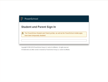 Tablet Screenshot of powerschool.sidneycsd.org